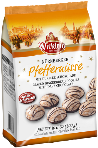 Wicklein Pfeffernuese with Dark Choc Squiggles 300g