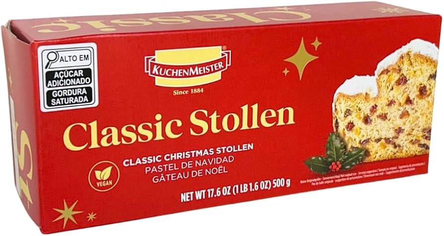 Kuchenmeister Xmas Classic Stollen Gift Box 500g