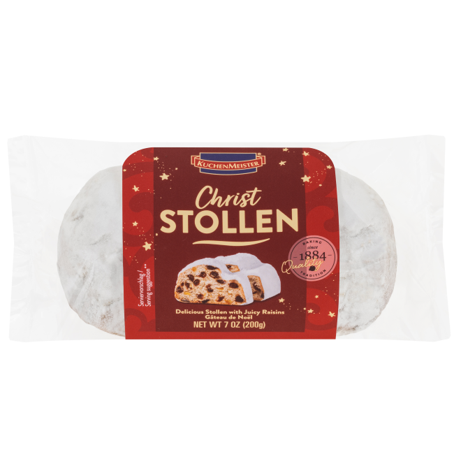 Kuchenmeister Xmas Stollen Cellophane 200g