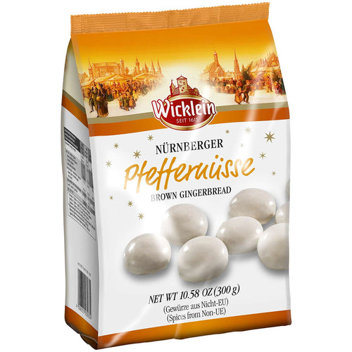 Wicklein Pfeffernuese White Glazed Gingerbread 300g