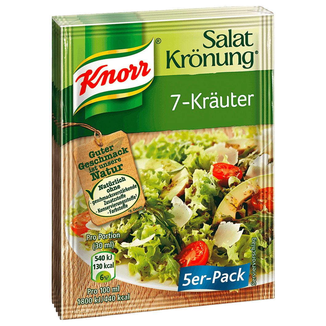 Knorr Salad Dressings 7 Herbs Dressing Mix 5-pack